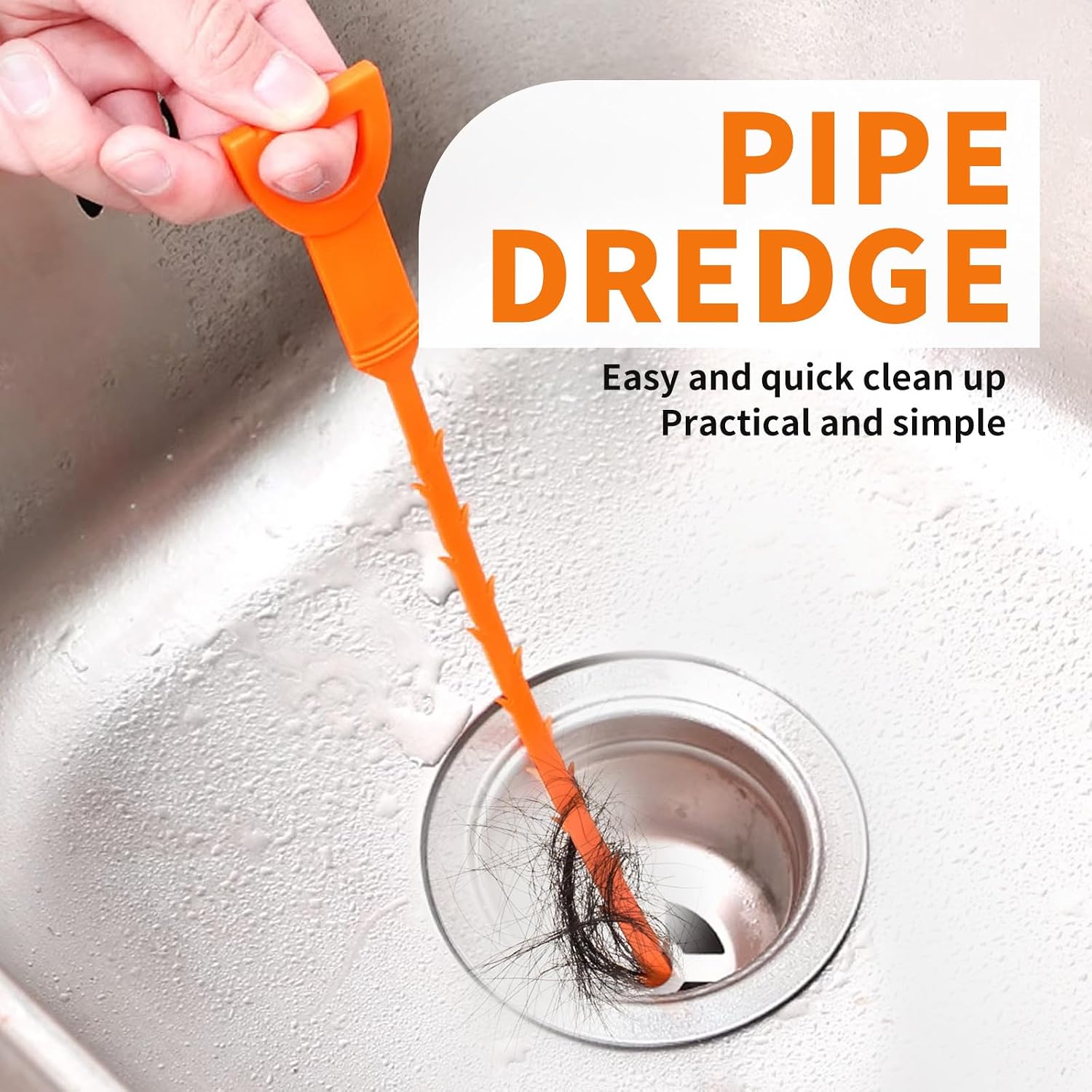 4-Pack 20-Inch Drain Snake, Fl - огляд і ціна Drain Snake Flexible