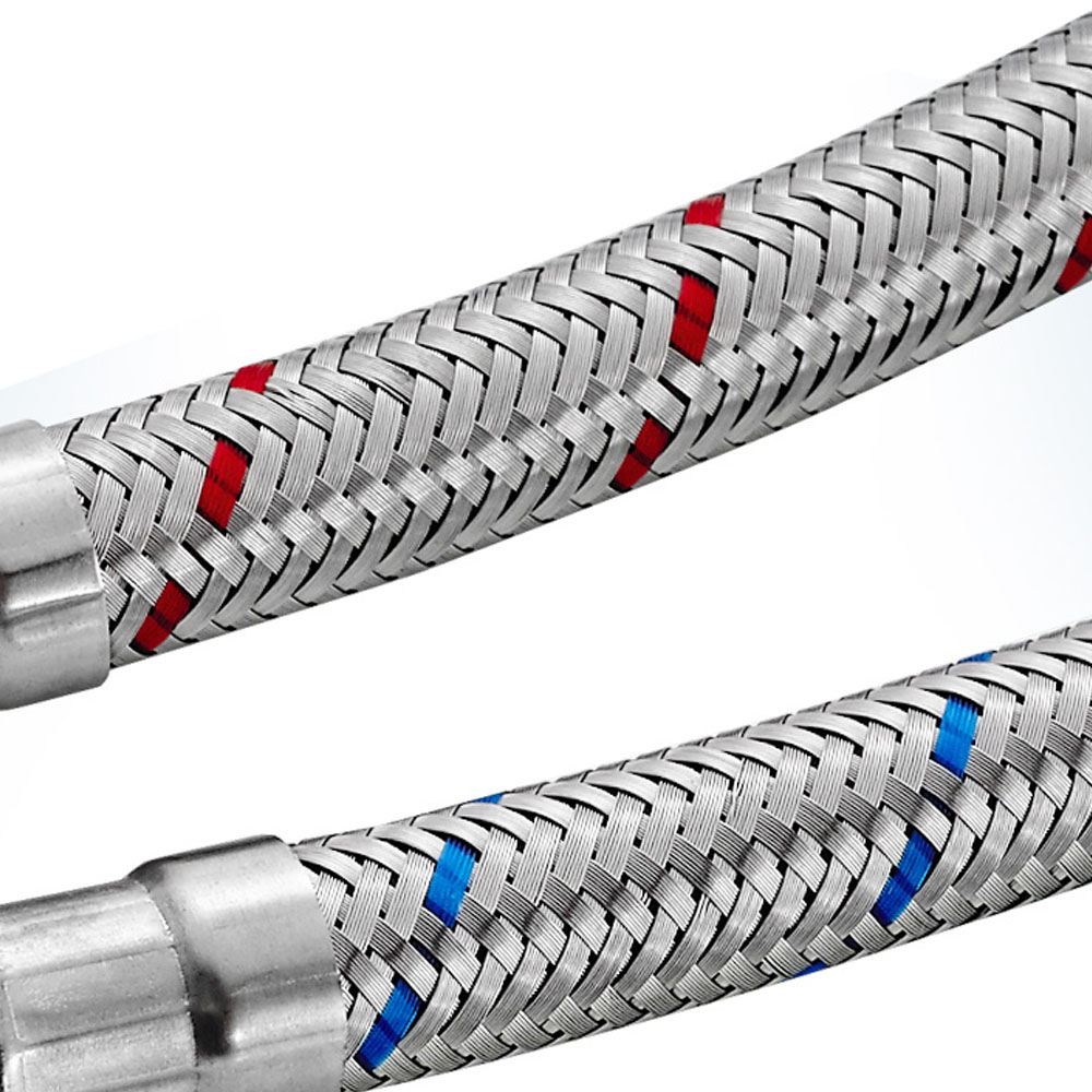 G1/2 G3/8 G9/16 50cm 1 pair St - огляд і ціна Flexible Hose Braided