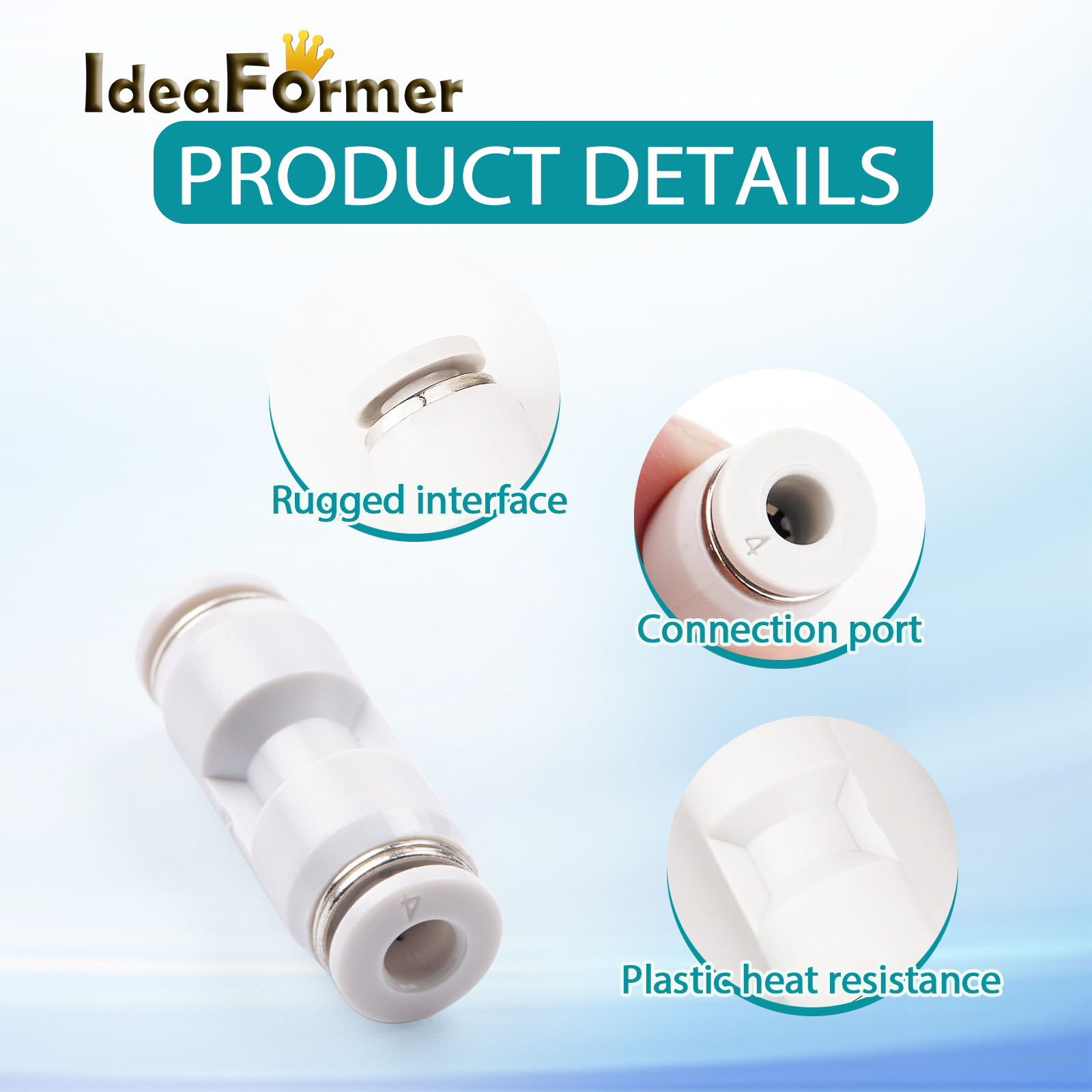3D Printer Parts For Bambu Lab - огляд і ціна Ptfe Tape Thread